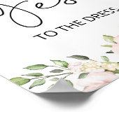 赤面フローラ私はドレスブライダルにyesと言った ポスター (角)