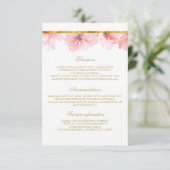 赤面フローラ結婚金ゴールドの詳細 – 情報 エンクロージャーカード (スタンド正面)