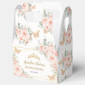 赤面フローラ蝶クリンXV誕生日ゲーブル フェイバーボックス (見開き)