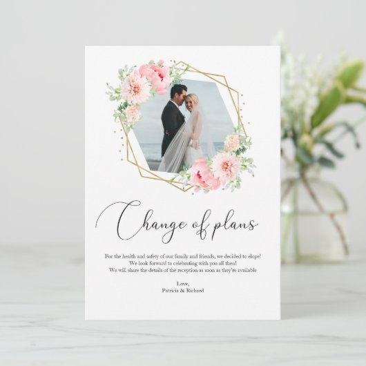 赤面フローラ計画の計画実行の幾何学的変更 招待状 (スタンド正面)