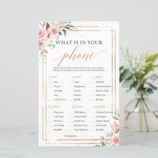 赤面フローラ金ゴールド幾何学電話の内容 (スタンド正面)