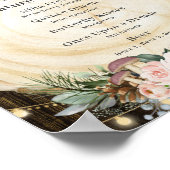 赤面フローラ魅惑された森のシグネチャーカクテル ポスター (角)