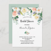 赤面フローラ黙示録ブライダルシャワー招待状 ポストカード (正面/裏面)