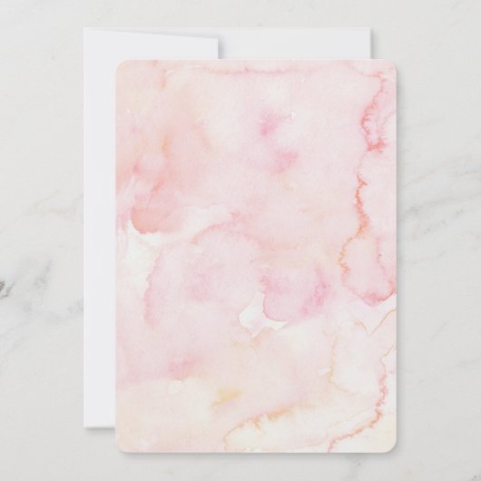 赤面フローラ&ユーカリプトゥスガール2nd誕生日パーティー 招待状 (裏面)