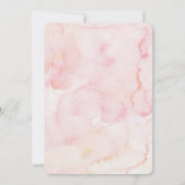 赤面フローラ&ユーカリプトゥスガール3rd誕生日パーティー 招待状 (裏面)