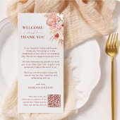 赤面フローラQRコー結婚ドのサンキューカード サンキューカード