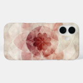 赤面フロー花びら Case-Mate iPhoneケース (裏面 (横))