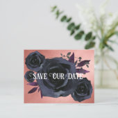 赤面ブラックバラ救写真Our Date ポストカード (スタンド正面)