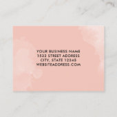 赤面ブラックQRコードお買い上げ挿入 ロイヤリティカード (裏面)