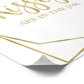 赤面ブルゴーニュフローラ何人のキスサイン ポスター (角)