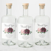 赤面ブルゴーニュワインボトルラベル リキュールボトルラベル (ボトル)