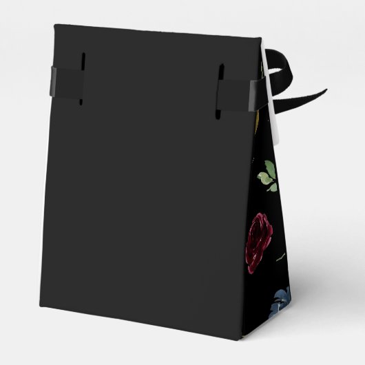 赤面ブルゴーニュ写真フローラエレガント水彩 フェイバーボックス (裏面サイド)