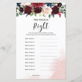 赤面ブルゴーニュ海軍フローラ価格は正しいゲーム