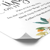 赤面ブルゴーニュmarigold itサインゲームにリングを置く ポスター (角)