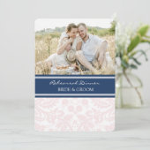 赤面ブルーダマスクフォトリハーサルディナーパーティー 招待状 (スタンド正面)