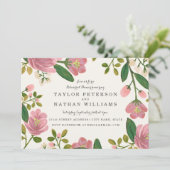 赤面ブーケリハーサルディナー 招待状 (スタンド正面)