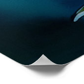 赤面プルメリアポスター ポスター (角)