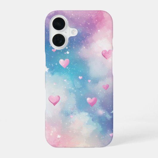 赤面ベアパイル iPhone 16ケース (裏面)