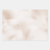 赤面ホワイトグラムグリッター ラッピングペーパーシート (正面)