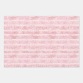 赤面ホワイトスパークル誕生日 ラッピングペーパーシート (正面2)