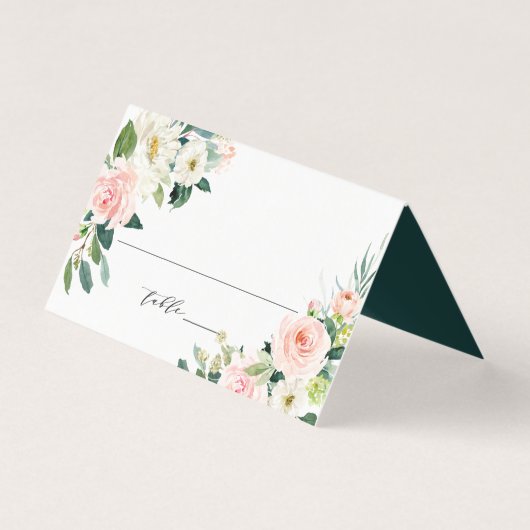 赤面ホワイト開花結婚フローラ座席表 (正面)