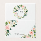 赤面ホワイト開花結婚フローラ座席表 (外部フラット)