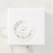 赤面ホワ素朴イトメドウフローラ結婚リース フェイバータグ (インサイチュ)