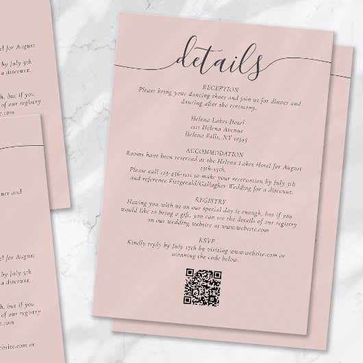 赤面ボヘミアンシンプルス結婚クリプト詳細 エンクロージャーカード