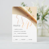 赤面ボホフローラバラ水彩予算 出欠カード (スタンド正面)