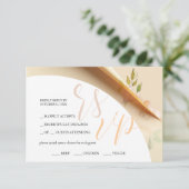 赤面ボホフローラバラ水彩予算 出欠カード (スタンド正面)