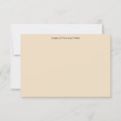 赤面ボホフローラバラ水彩予算 出欠カード (裏面)