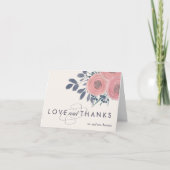 赤面ポピーありがとう サンキューカード (正面)