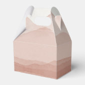 赤面マウンテンレンジランドスケープ結婚モノグラム フェイバーボックス (裏面サイド)