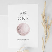 赤面ミスティックムーン | 天エレガント結婚の テーブルナンバー