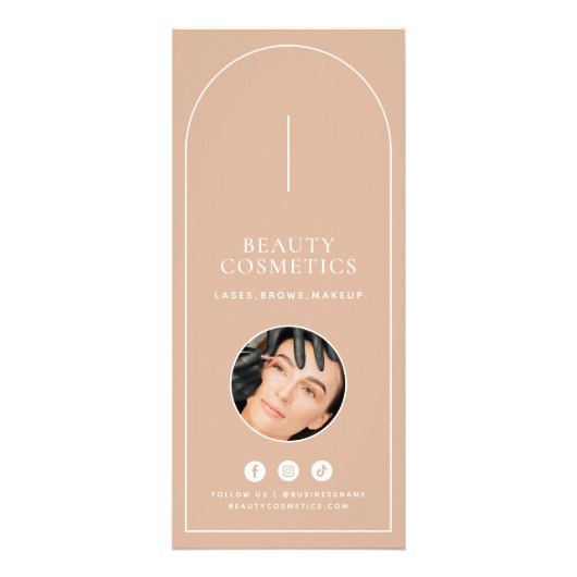 赤面ミニマルアーキテクチャ美しい価格表 ラックカード (正面)