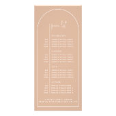 赤面ミニマルアーキテクチャ美しい価格表 ラックカード (裏面)