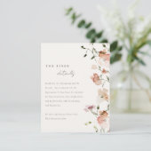赤面メドウウォーター色フローラ結婚の詳細 エンクロージャーカード (スタンド正面)