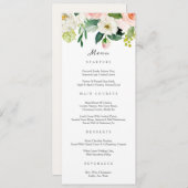 赤面メニュー メニュー (正面/裏面)