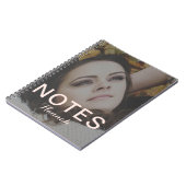 赤面メモ名の追加フォトノートブック ノートブック (左側)