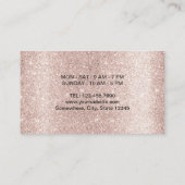 赤面モダンバラ金ゴールドコーヒーカップコーヒー ロイヤリティカード (裏面)