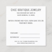 赤面モダン白勝勝ちフレンド参照 紹介カード (裏面)