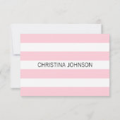 赤面モダン·ピンク·ハートは私の花嫁の付き添い？ 招待状 (裏面)