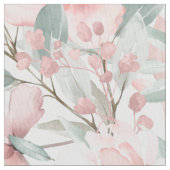 赤面ユーカリプタスガーデン ファブリック (クローズアップ)