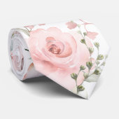 赤面ユーカリ庭園の結婚式ネックタイ ネクタイ (ロール)