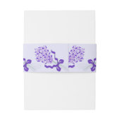 赤面ラベ結婚ンダー 招待状ベリーバンド (裏面例)