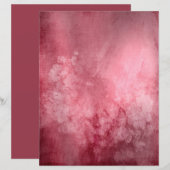 赤面レッドスクラップブック紙 (正面/裏面)