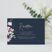 赤面ロマンスウォーター色披露宴カード 招待状 (スタンド正面)