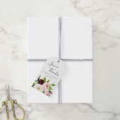 赤面ロマンス結婚式の引き出物 ギフトタグ (より糸付き)