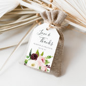 赤面ロマンス結婚式の引き出物 ギフトタグ