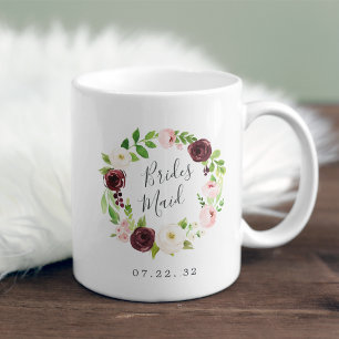 赤面ロマンス花嫁メイド コーヒーマグカップ